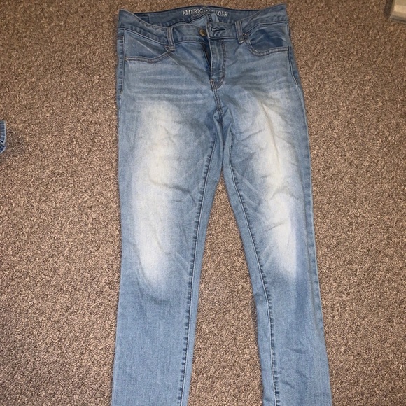 American Eagle Lightwash Jeggings